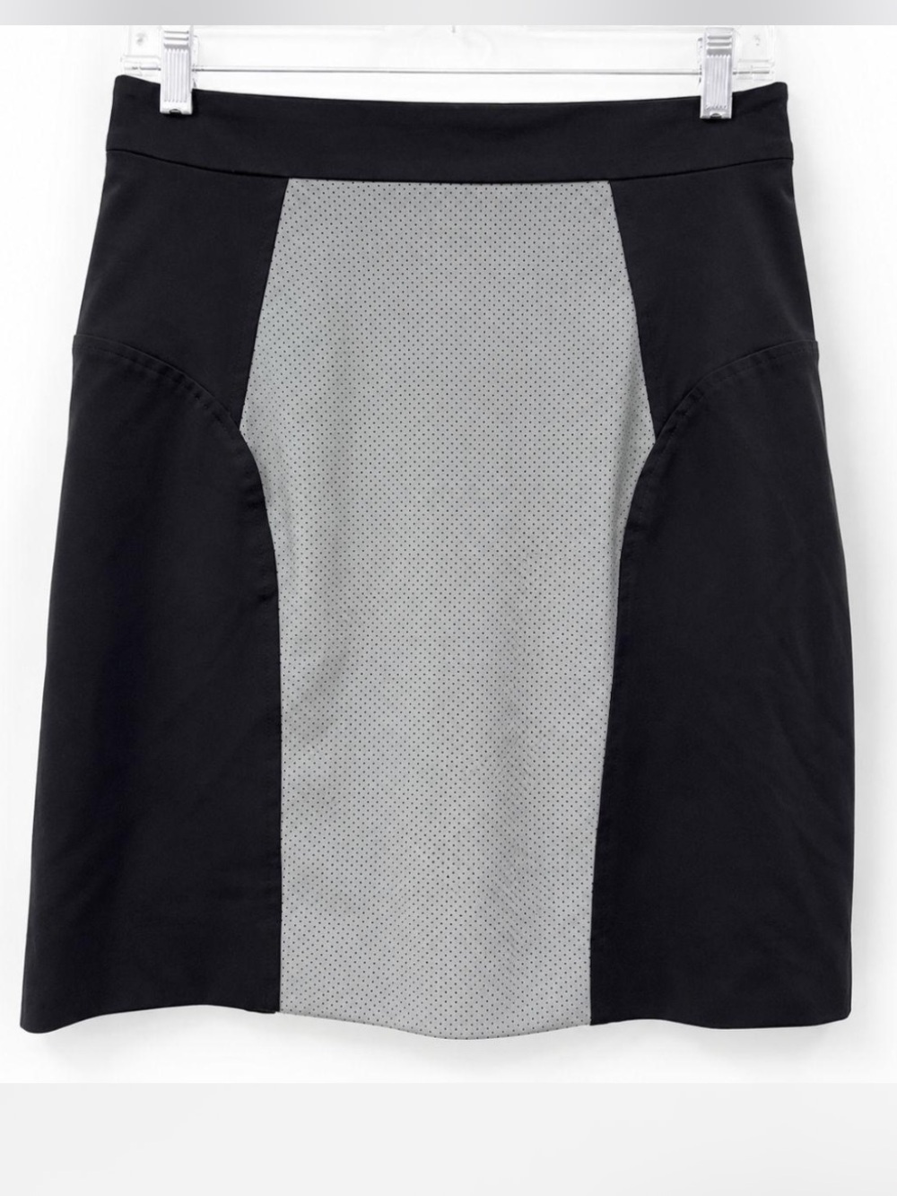 Milly New York Reflective Party Going Out Mini Skirt Avant-Garde Punk Moto Edgy